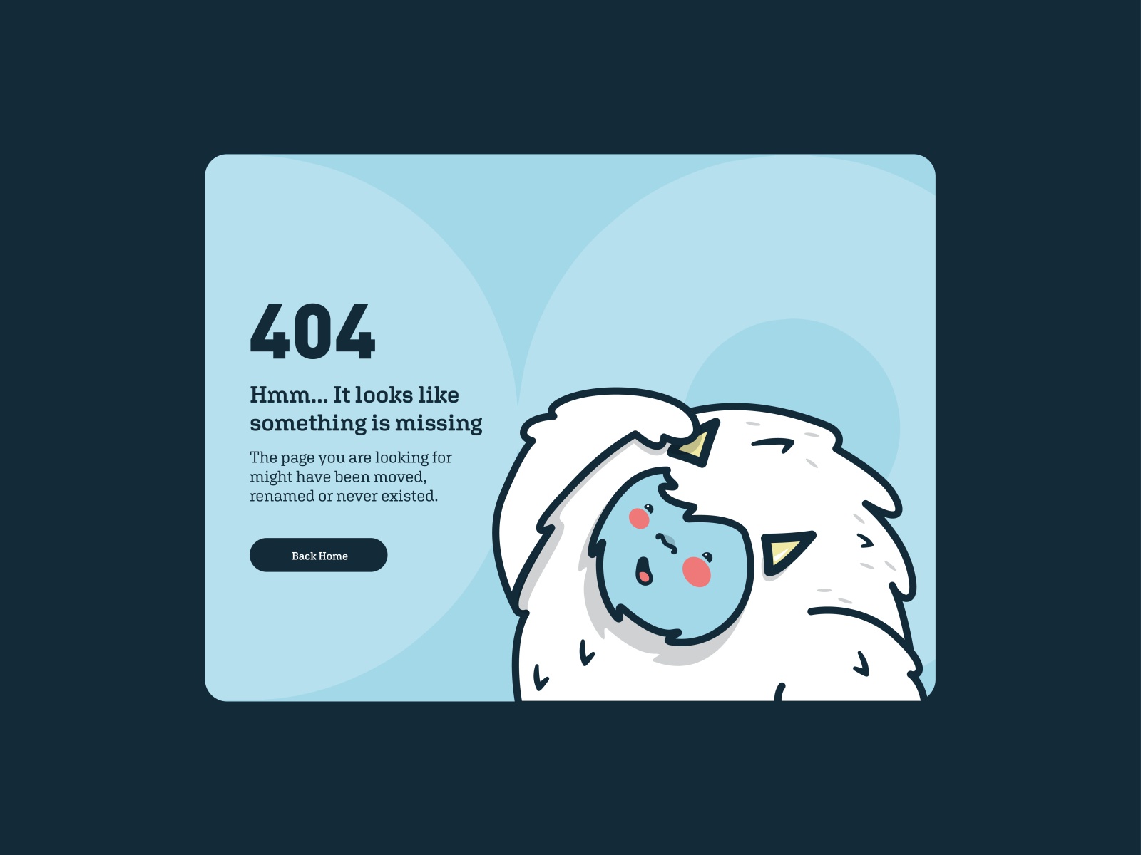 Dribbble 404 Page